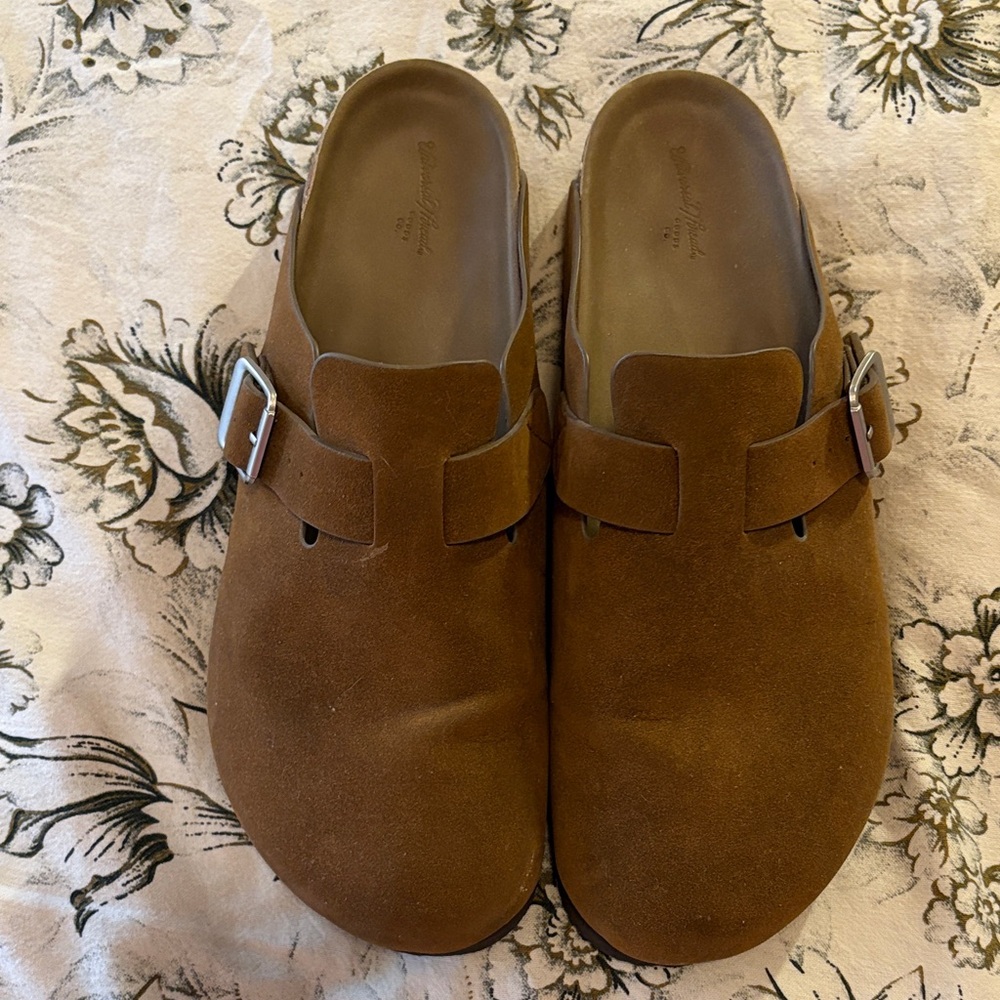 Birkenstock style mules clogs